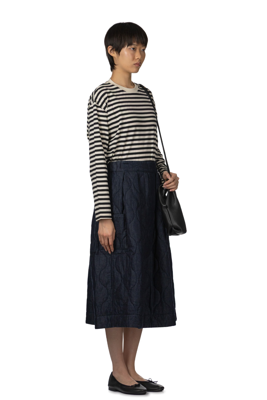 Tigre Brocante - 6oz Denim Quilted Overskirt